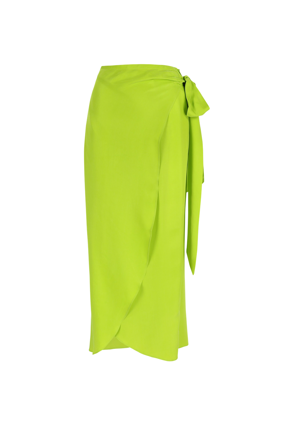 FIRENZE WRAP SKIRT LIME
