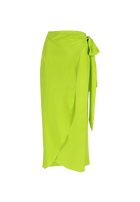 FIRENZE WRAP SKIRT LIME