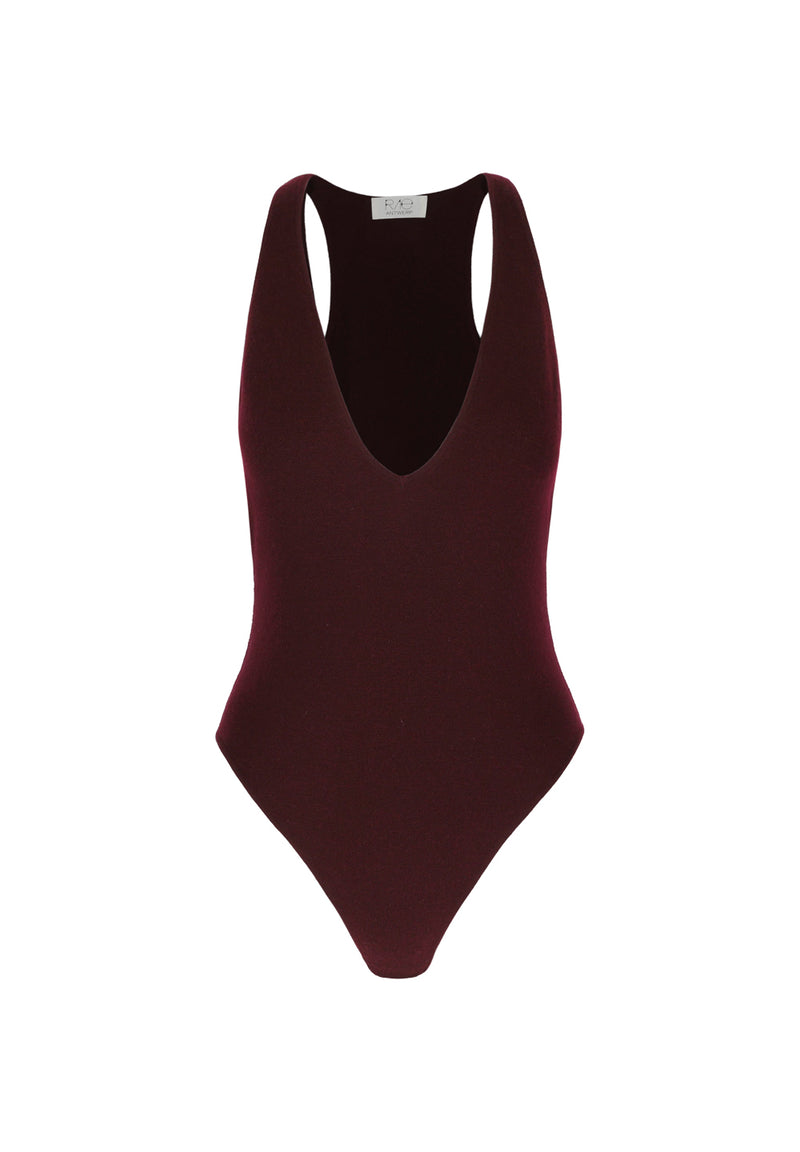 THE BRONWYN BODYSUIT CHESTNUT
