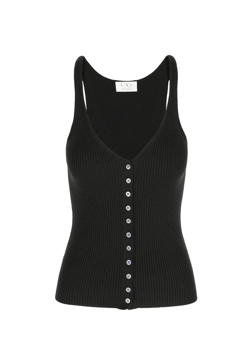 THE URSULA TOP BLACK