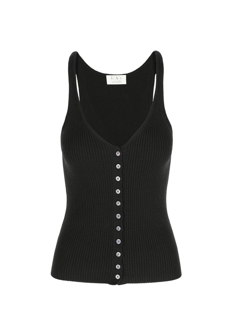 THE URSULA TOP BLACK