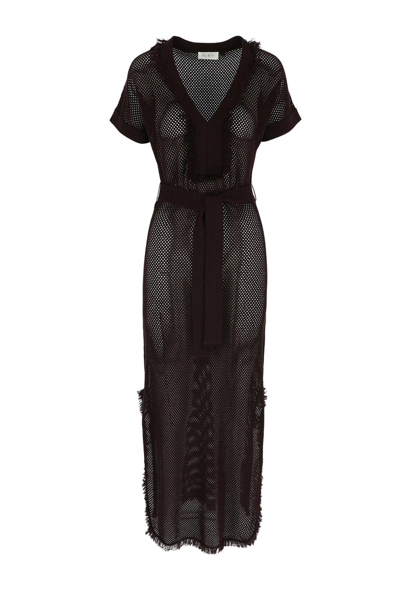 TAHITI DRESS CHOCOLATE