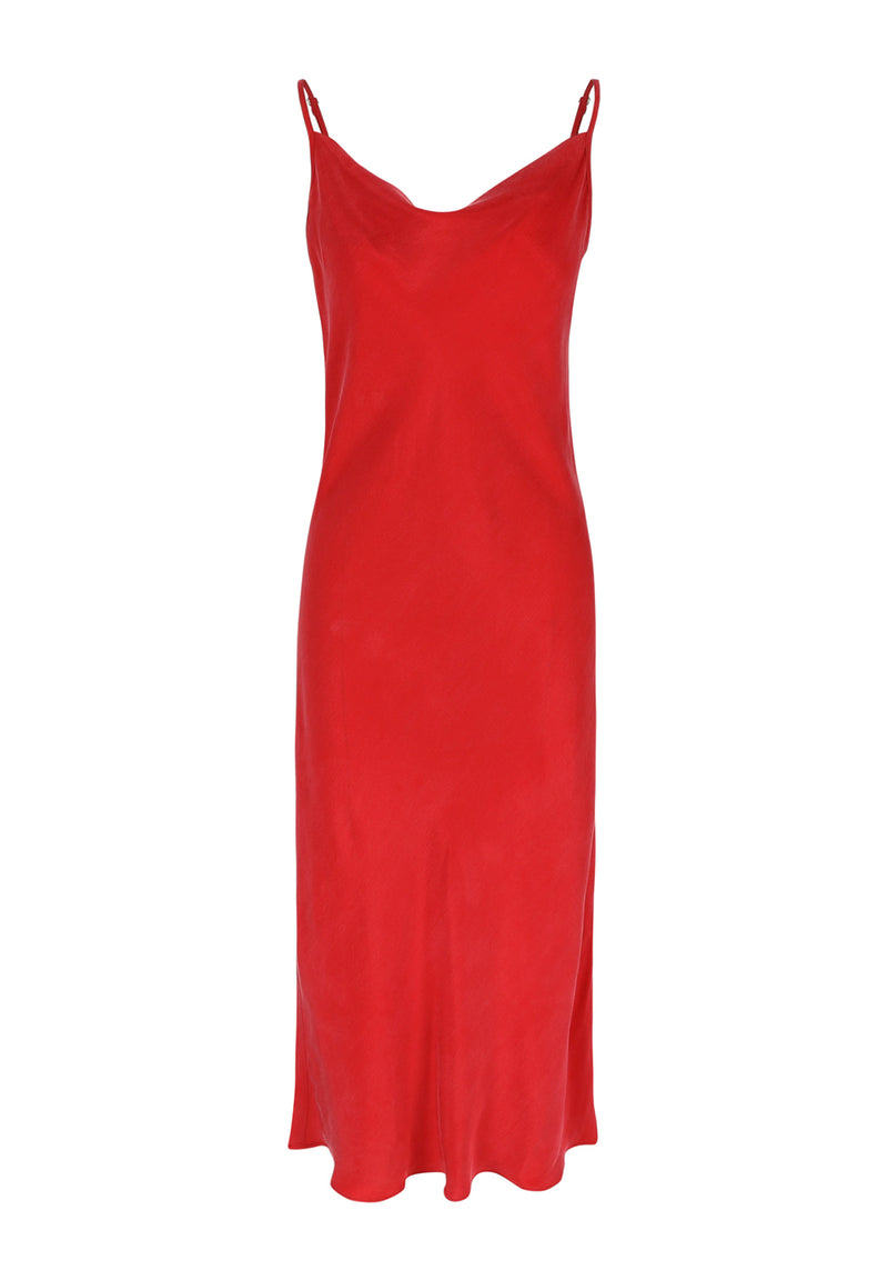 SARDINIA DRESS RED