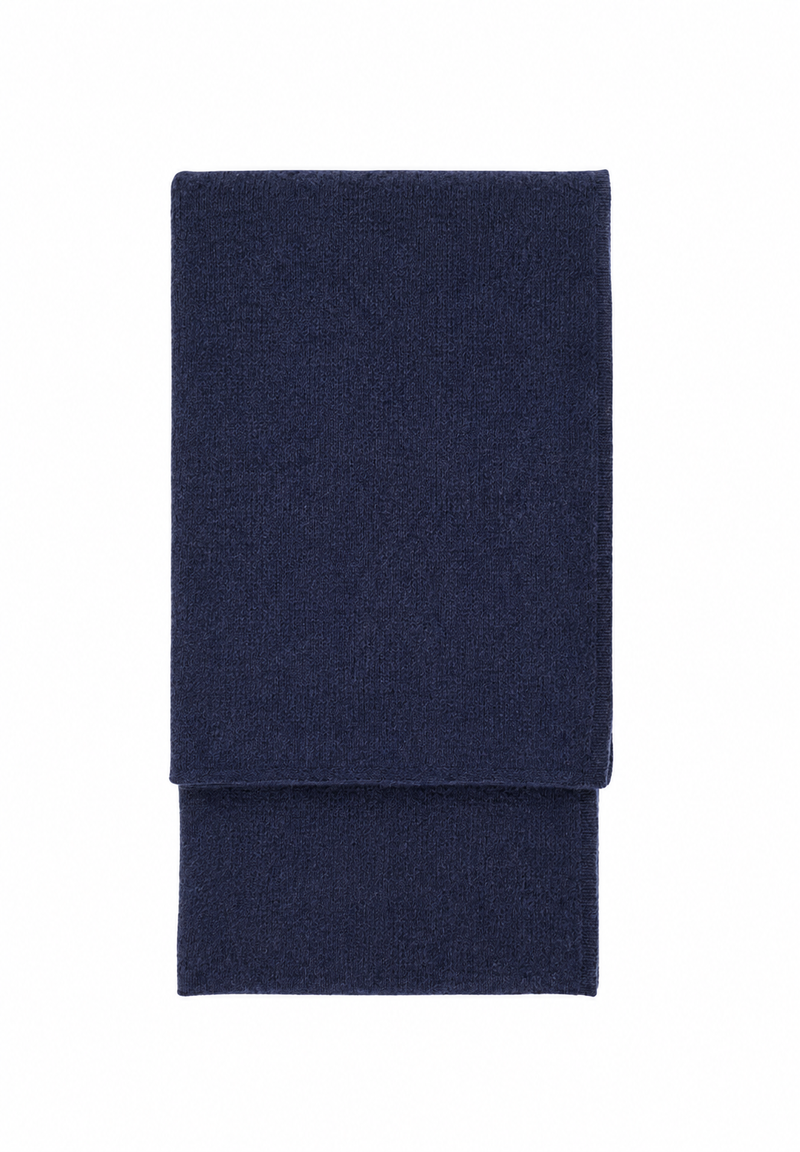 CASHMERE SCARF - XL - COSMOS BLUE